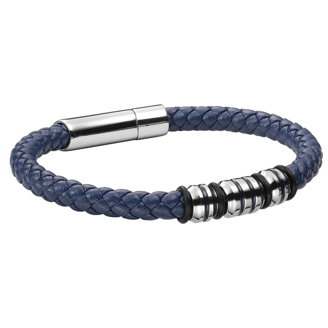 Pulsera de Acero Inoxidable Enso Para Hombre EMB192BL Azul