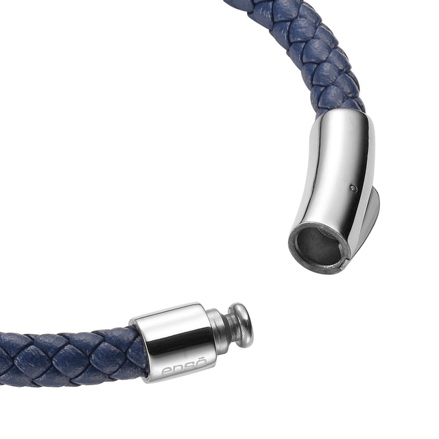 Pulsera de Acero Inoxidable Enso Para Hombre EMB192BL Azul