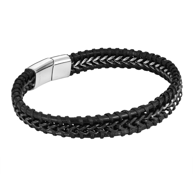 Pulsera Enso Para Hombre EMB225B Negro