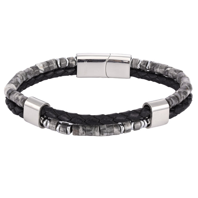 Pulsera Enso Para Hombre EMB229B Negro
