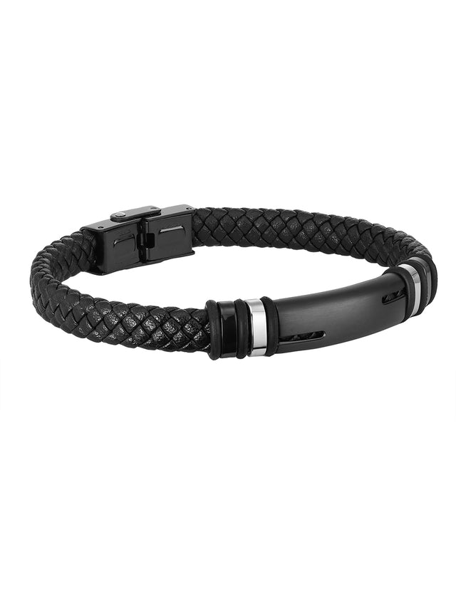 Pulsera Enso Para Hombre EMB248B Negro