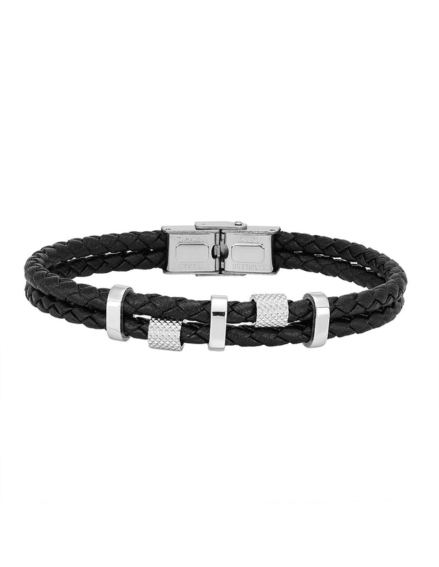 Pulsera Enso Para Hombre EMB260B Negro