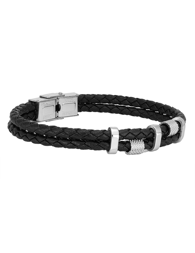 Pulsera Enso Para Hombre EMB260B Negro