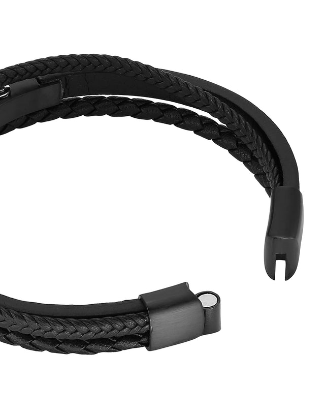 Pulsera Enso Para Hombre EMB265B Negro