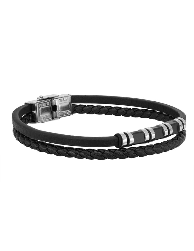 Pulsera Enso Para Hombre EMB266B Negro