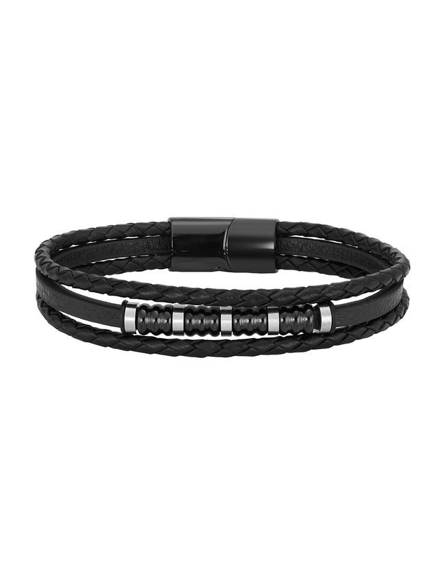 Pulsera Enso Para Hombre EMB269B Negro