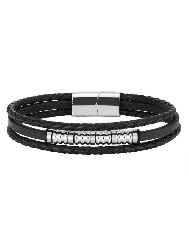 Pulsera Enso Para Hombre EMB270B Negro