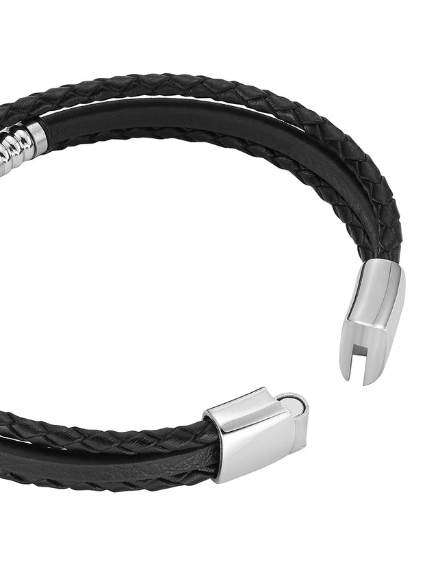 Pulsera Enso Para Hombre EMB270B Negro