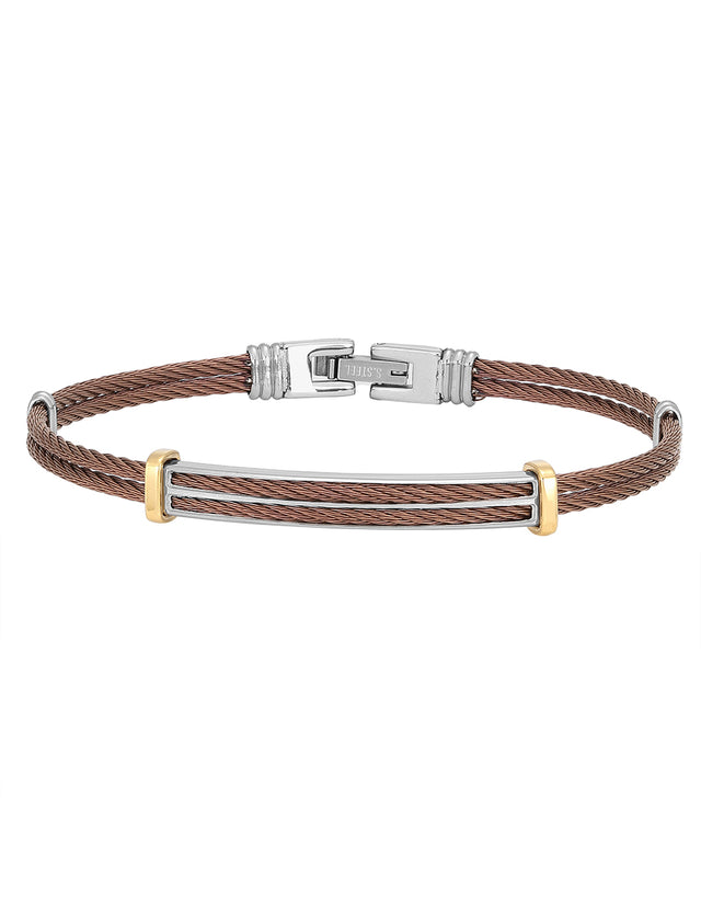 Pulsera Enso Para Hombre EMB273BR Café