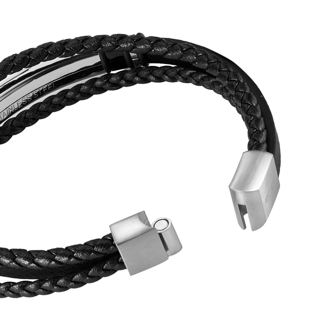 Pulsera Enso Para Hombre EMB295B Negro