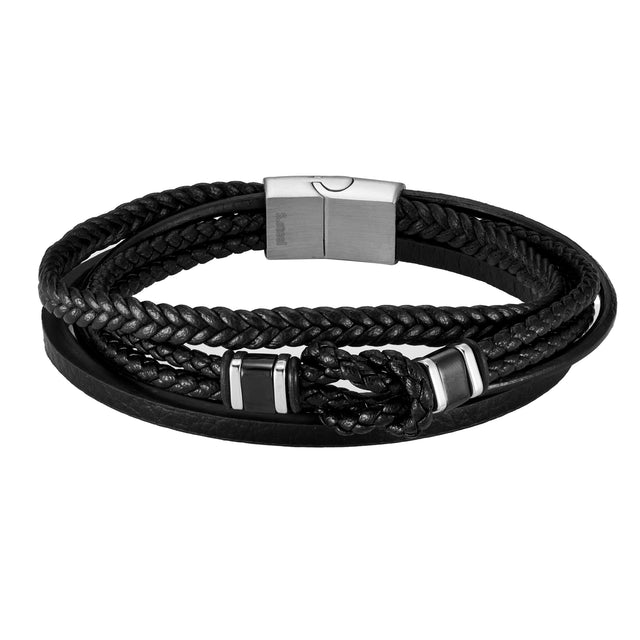 Pulsera Enso Para Hombre EMB296B Negro