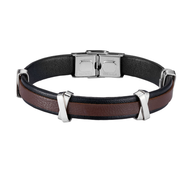 Pulsera Enso Para Hombre EMB300BR Café