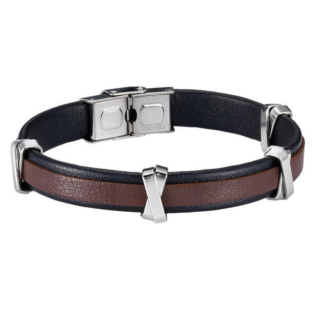 Pulsera Enso Para Hombre EMB300BR Café