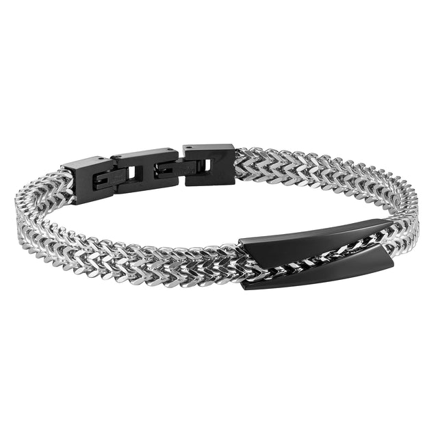 Pulsera Enso Para Hombre EMB303S Acero