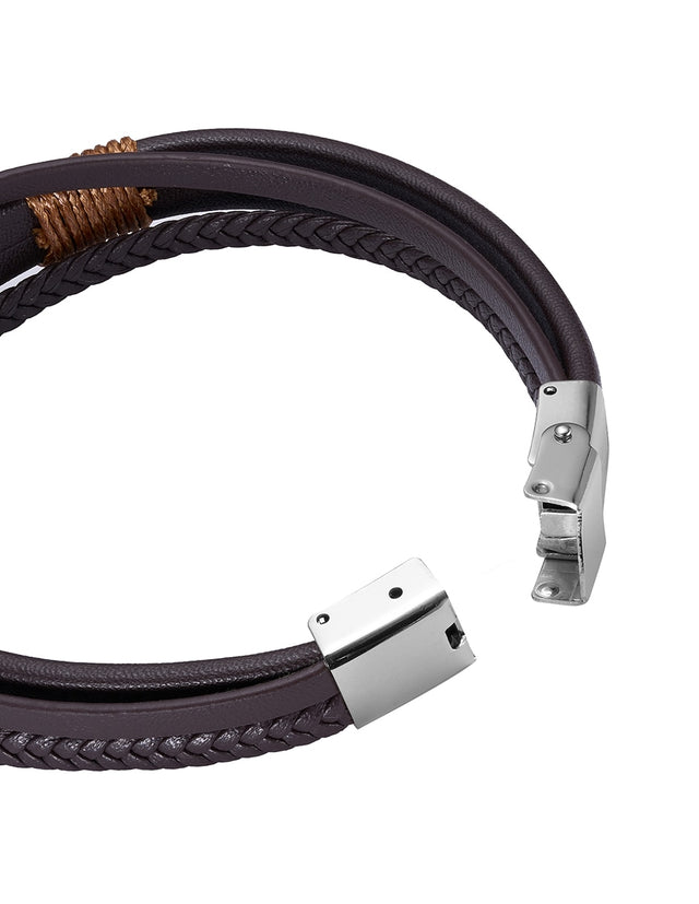 Pulsera Enso Hombre Moda EMB328B Anchor Wrap