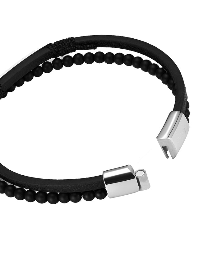 Pulsera Enso Hombre Moda EMB353B Greek Double