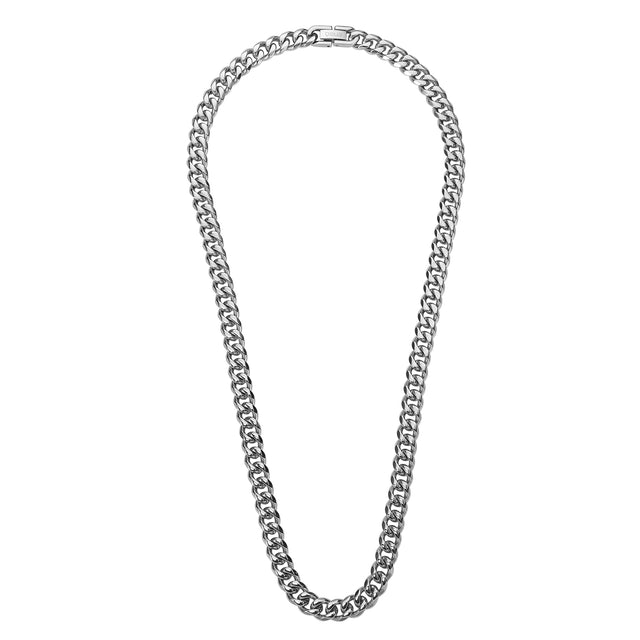 Collar Enso Acero Inoxidable Para Hombre EMN179S Plateado