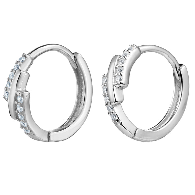 Aretes Plata 925 Enso Para Mujer ESE121S Plateado