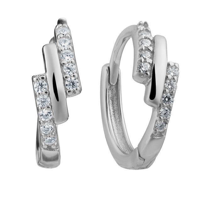 Aretes Plata 925 Enso Para Mujer ESE121S Plateado