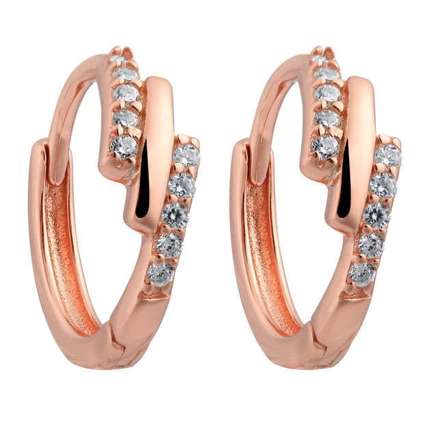 Aretes Plata 925 Enso Para Mujer ESE122R Plateado