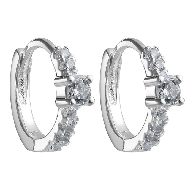 Aretes Plata 925 Enso Para Mujer ESE124S Plateado