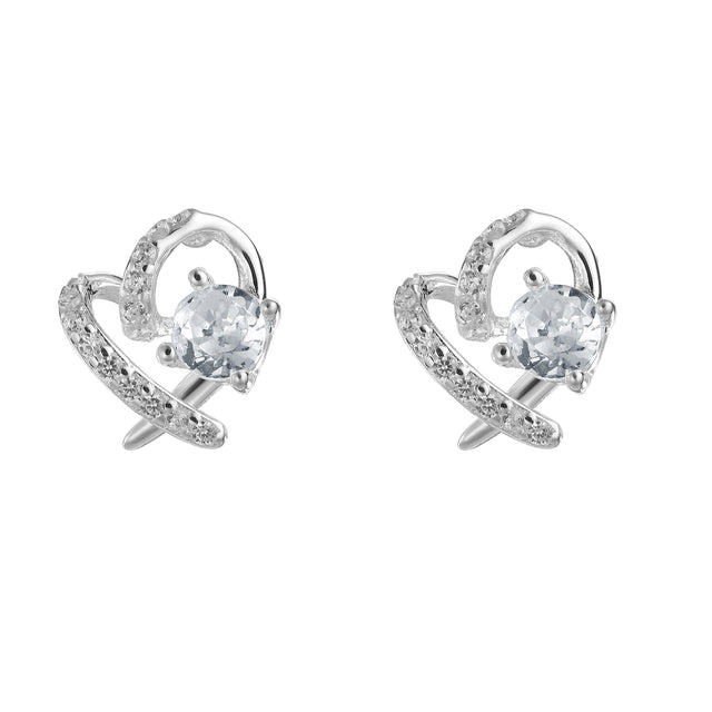 Aretes Plata 925 Enso Para Mujer ESE140S Plateado
