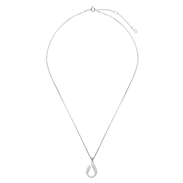 Collar y Dije Plata 925 Enso Para Mujer ESN142S Plateado