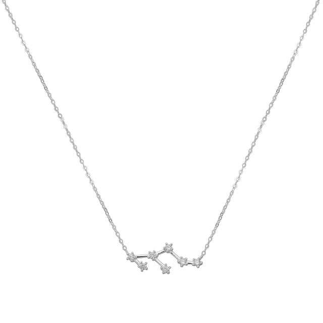 Collar y Dije Plata 925 Enso Para Mujer ESN149S Plateado