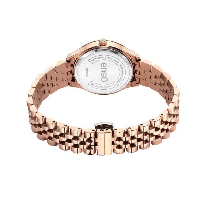 Reloj de Pulsera Enso Para Mujer EW1037L2 Dorado