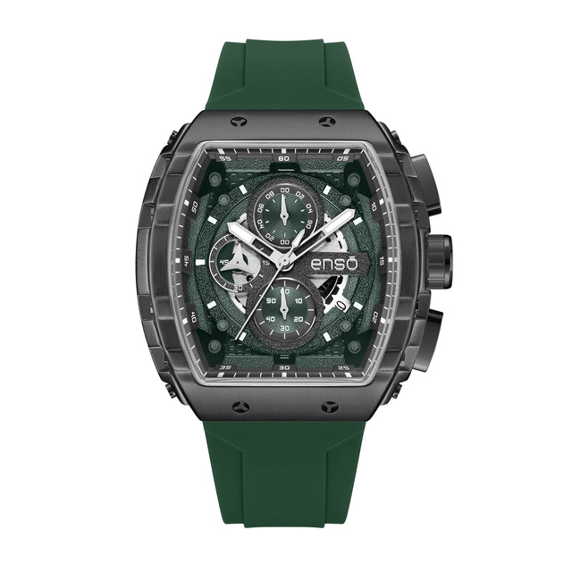 Reloj de Pulsera Enso Para Hombre EW1063G5 Color Verde