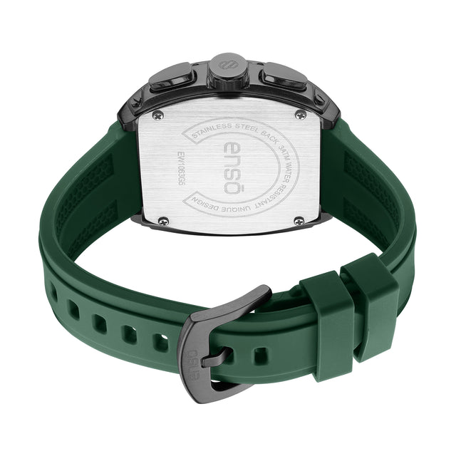 Reloj de Pulsera Enso Para Hombre EW1063G5 Color Verde