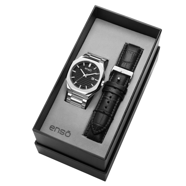 Reloj de Pulsera Enso Para Hombre EW2522G1 Acero