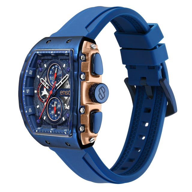 Reloj de Pulsera Enso Para Hombre EW2531G1 Azul