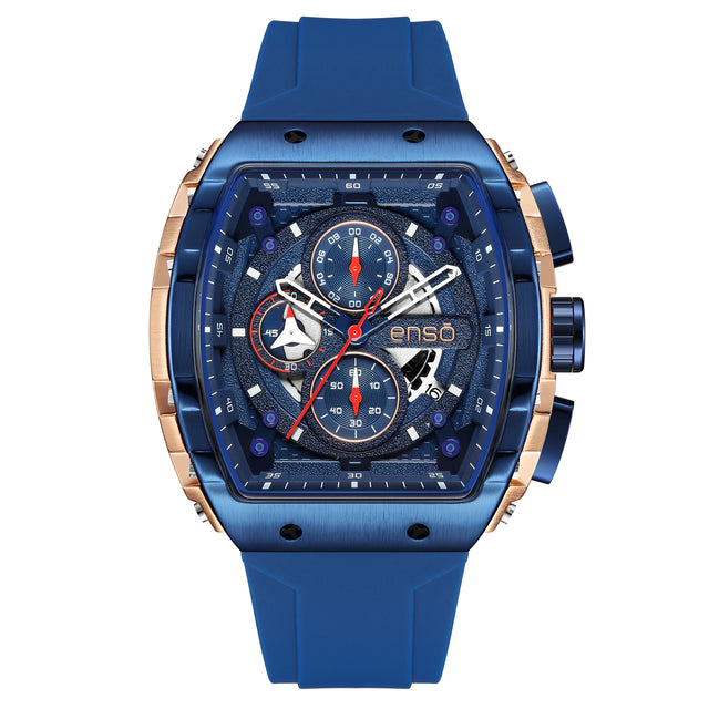 Reloj de Pulsera Enso Para Hombre EW2531G1 Azul