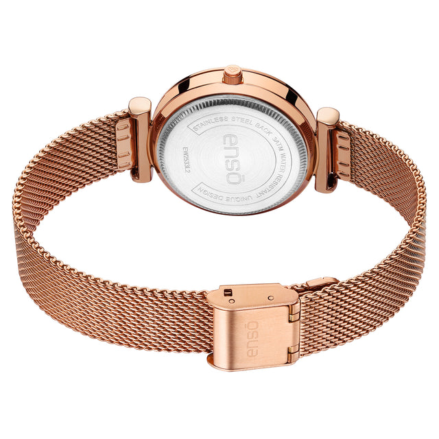 Reloj de Pulsera Enso Para Mujer EW2533L2 Oro Rosa