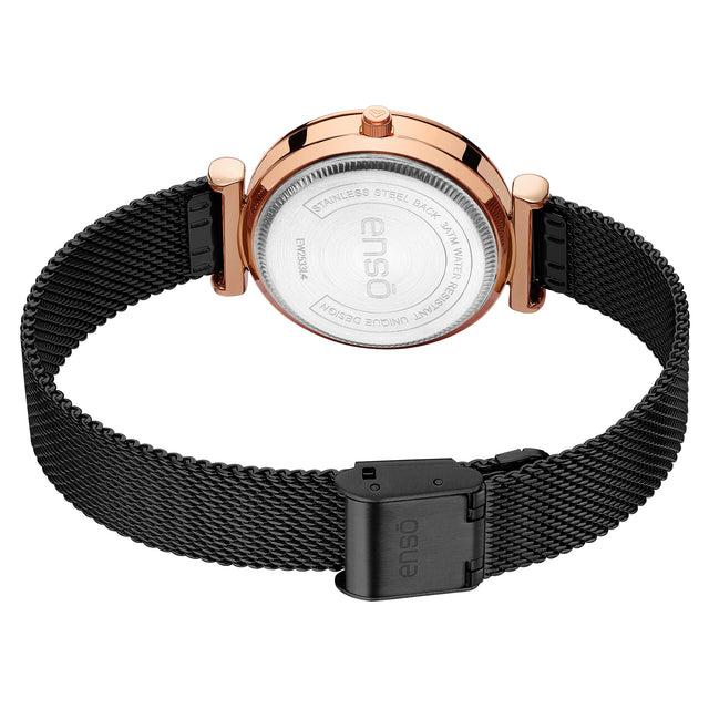 Reloj de Pulsera Enso Para Mujer EW2533L4 Negro