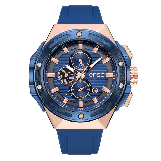 Reloj de Pulsera Enso Para Hombre EW2541G1 Azul