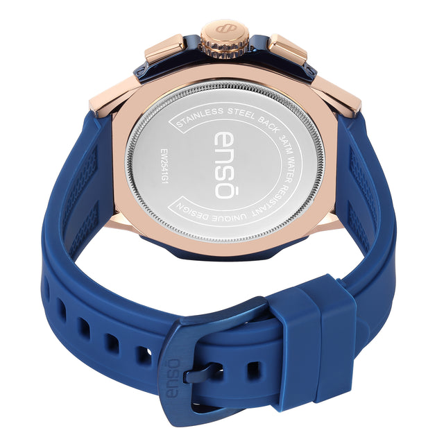 Reloj de Pulsera Enso Para Hombre EW2541G1 Azul