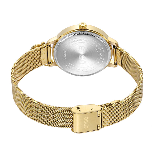 Set reloj y joyería Enso Para Mujer EWBSL15 Dorado