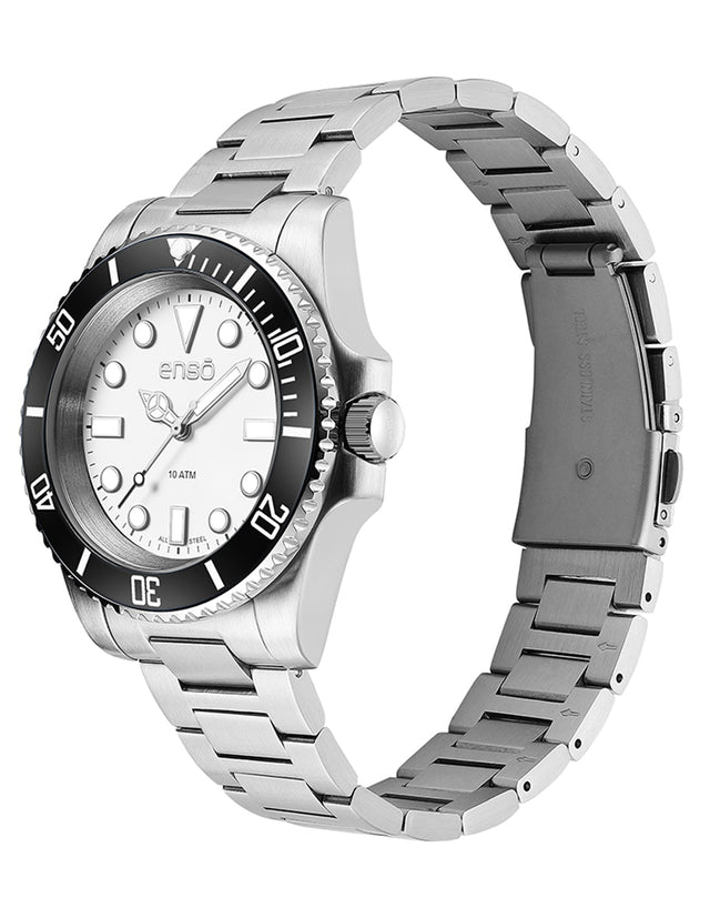 Reloj Enso Hombre Moda Mariner White Ocean