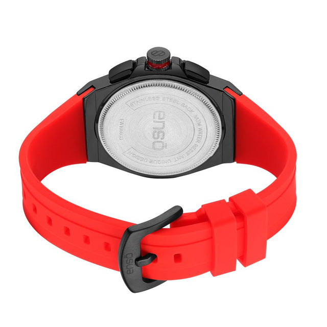 Reloj de Pulsera Enso Para Hombre EW1066G3 Rojo