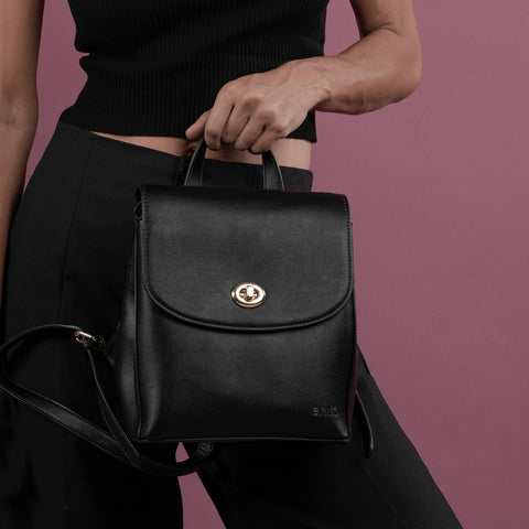 Bolsa Backpack para Mujer Enso EB203BPB color Negro