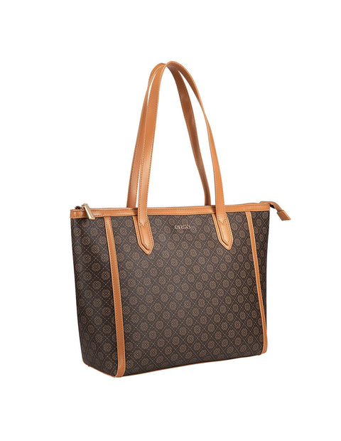 Bolsa Tote Enso Mujer EB244120TTM Monograma Café