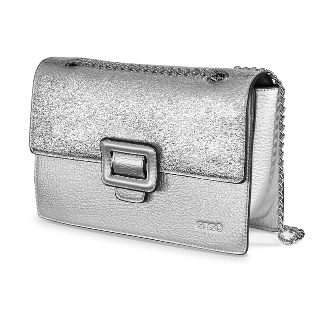 Bolsa Crossbody Enso Mujer EB244314CB Plata