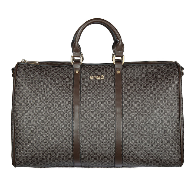 Bolsa Duffle Enso Mujer EB25303DFMBR Monograma Chocolate
