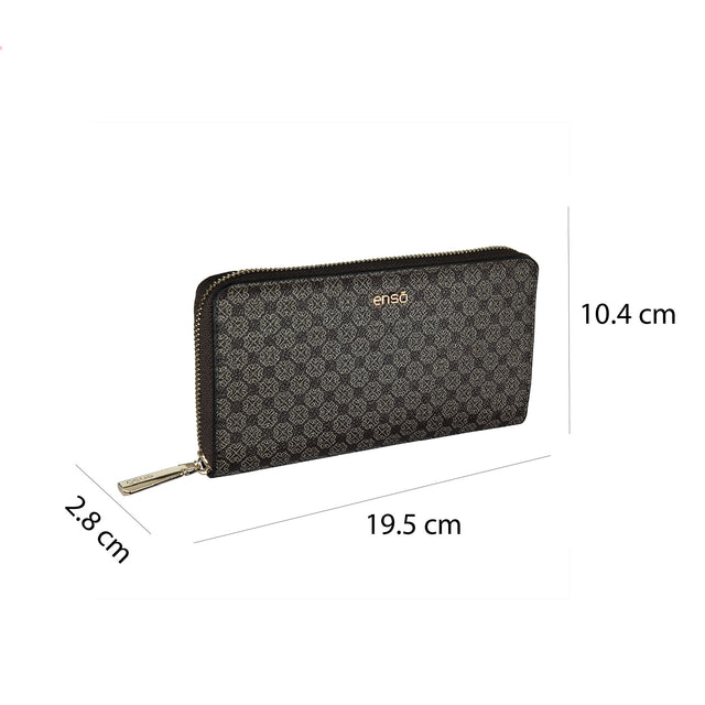 Cartera Enso Mujer EB25305WLMBR Monograma Chocolate