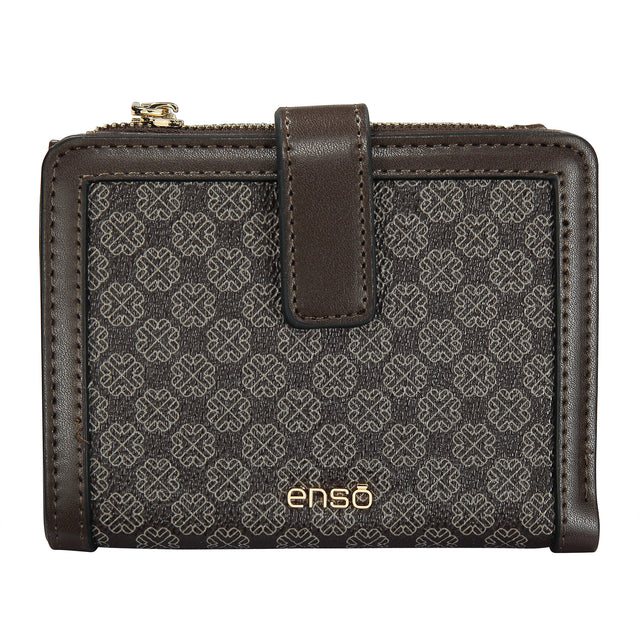 Cartera Enso Mujer EB25306WLMBR Monograma Chocolate