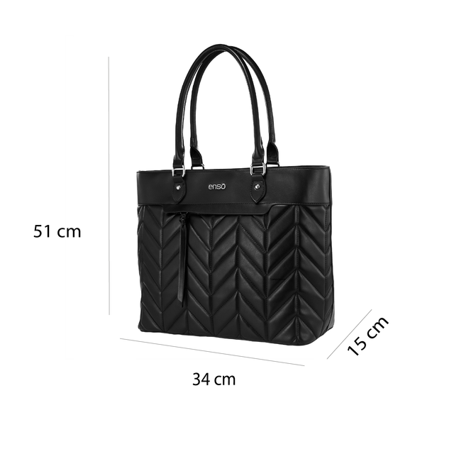 Bolsa Tote Enso Mujer EB253301TTB Negro