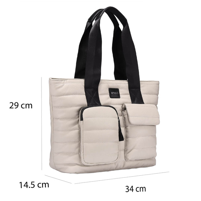 Bolsa Tote Enso Mujer EB2541102TTBE Beige