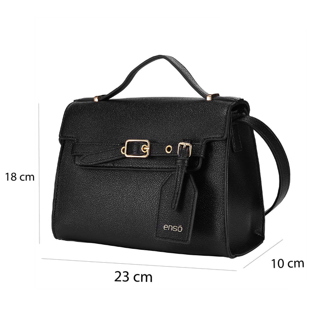 Bolsa Satchel Enso Mujer EB2541111STB Negro
